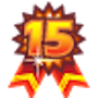 任務極限勳章:15