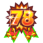 任務極限勳章:78